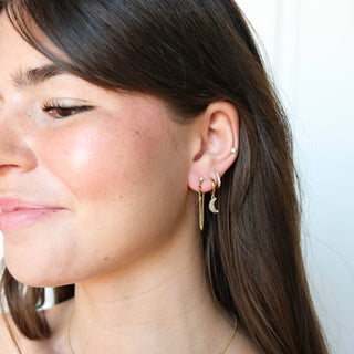 Gold Beaded Earrings - Olita Gifts & Goods