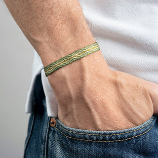 Men's Surfer Waterproof Bracelet | Army Green Bracelet - Olita Gifts & Goods