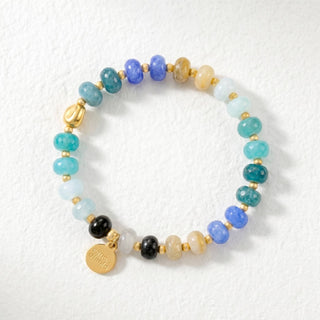 Azure Jade Harmony Bracelet - Olita Gifts & Goods