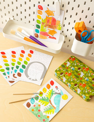 Woodland Paint by Numbers - Olita Gifts & Goods