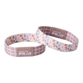 Tap To Pray® Wristband – Prairie & Plaid: Medium - Olita Gifts & Goods