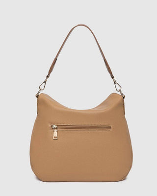 Shoulder Bag - Camel | Nadia: Vegan - Polyurethane / Women-Owned, Cruelty-Free - Olita Gifts & Goods