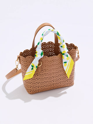 Lola Bag: Navy or Camel - Olita Gifts & Goods