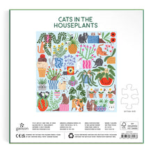 Load image into Gallery viewer, Cats in the Houseplants 500 Piece Puzzle

