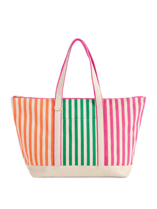 Port Striped Tote - Olita Gifts & Goods