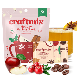 Seasonal Variety Pack Cocktail Mixers - 6 Servings Multipack - Olita Gifts & Goods