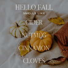 Load image into Gallery viewer, Hello Fall Candle
