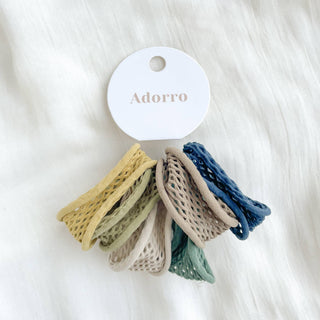 Boho Mesh Hair Tie Set - Olita Gifts & Goods