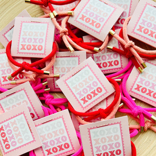 "XOXO" Hair Tie Set