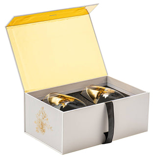 Delft Stemless Wine Glass Box Set