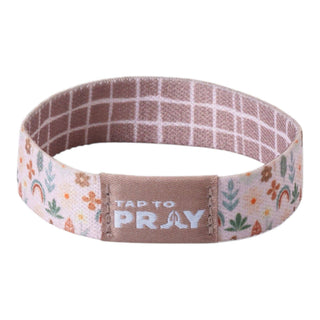 Tap To Pray® Wristband – Prairie & Plaid: Medium - Olita Gifts & Goods