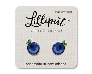 Blueberry Earrings // Summer Earrings - Olita Gifts & Goods