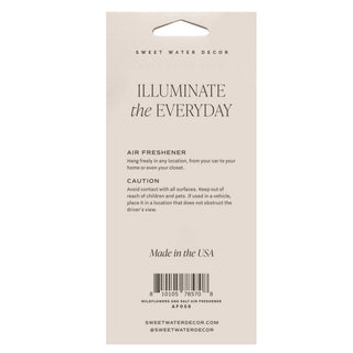 Wildflowers & Salt Hanging Air Freshener - Olita Gifts & Goods
