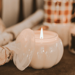 Warm & Cozy Pumpkin Jar Candle - Olita Gifts & Goods