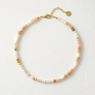 Desert Bloom Picture Stone Necklace - Olita Gifts & Goods