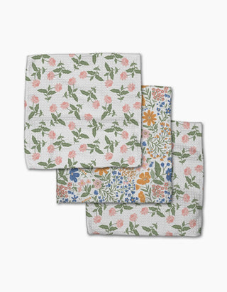 Wildflower Vine Blush Dishcloth Set - Olita Gifts & Goods