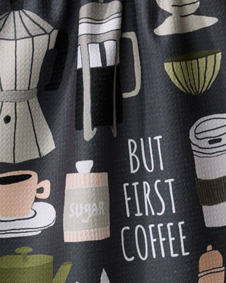 But First, Coffee Tea Towel