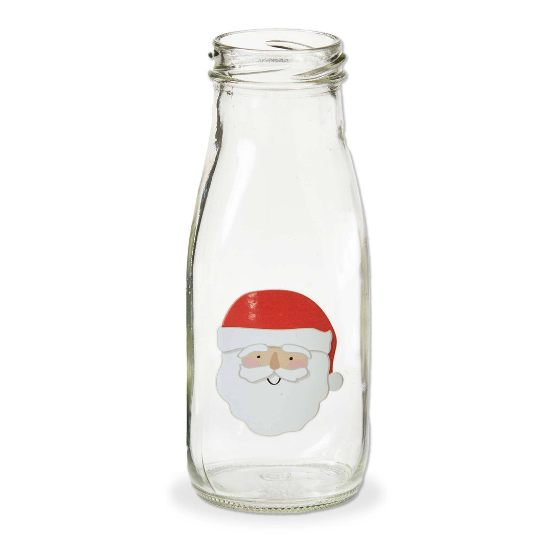 Christmas Milk Bottles