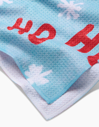Merry Santa Claus Tea Towel - Olita Gifts & Goods
