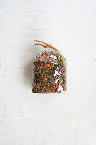 Orange + Green Putka Pods in Bag - Olita Gifts & Goods