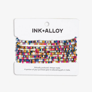 Multicolor Beaded Bracelet Set - Olita Gifts & Goods