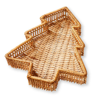 Rattan Tree Tray - Olita Gifts & Goods