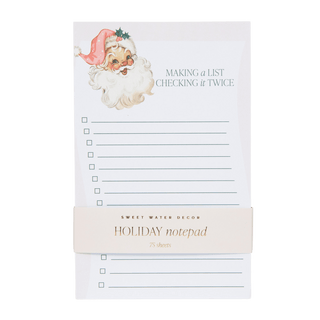 Vintage Santa Notepad - Olita Gifts & Goods