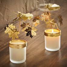 Load image into Gallery viewer, Winter Pine Tree Carousel Candle
