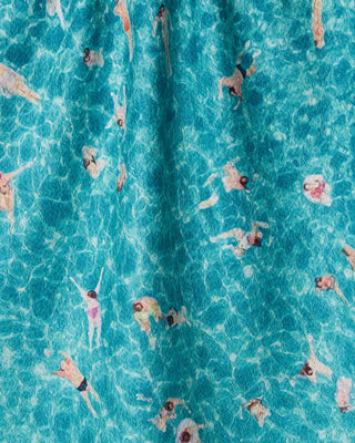 Swimming Crowd Tea Towel - Olita Gifts & Goods
