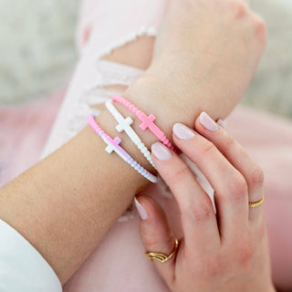 Jesus Bracelets - 5 Packs: Alloy / Small - Olita Gifts & Goods