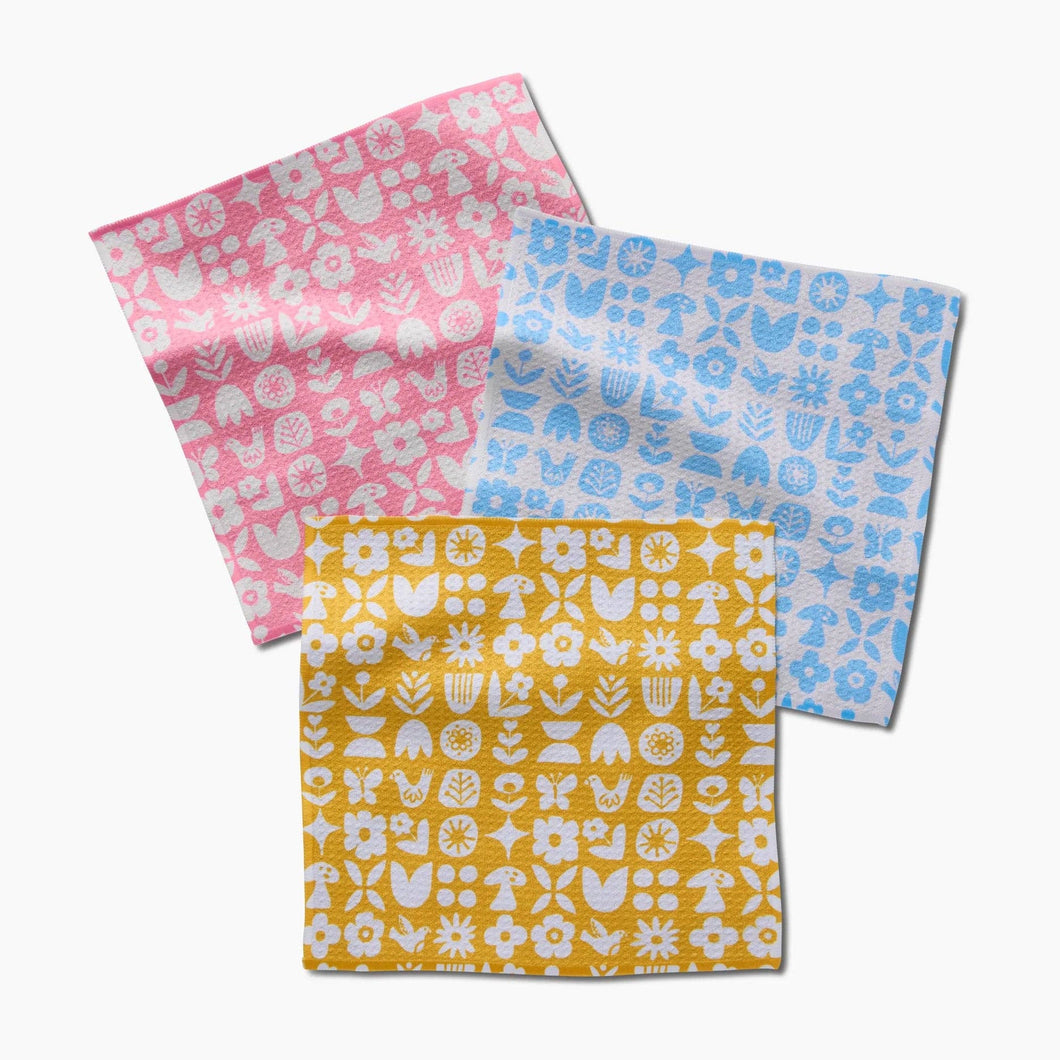 Geometry Dishcloth Sets