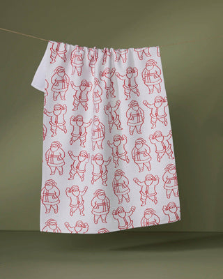Santa Groove Tea Towel - Olita Gifts & Goods