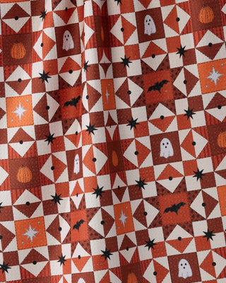 Quilt Work Tea Towel: Halloween