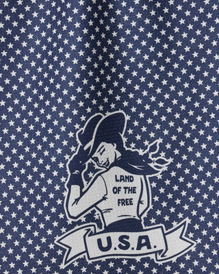 Star Cowgirl Tea Towel: Red - Olita Gifts & Goods
