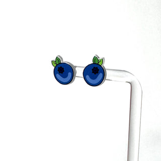Blueberry Earrings // Summer Earrings - Olita Gifts & Goods