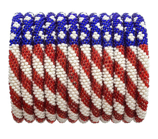 Stars & Stripes Roll-On Bracelet - Olita Gifts & Goods