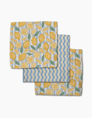 Lemon Waves Dishcloth Set - Olita Gifts & Goods