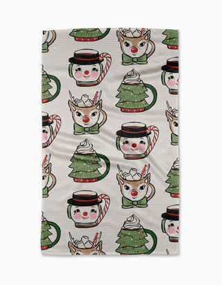 Vintage Mugs Tea Towel - Olita Gifts & Goods