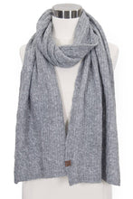 Load image into Gallery viewer, Chain Link Cable Scarf: mulitiple colors
