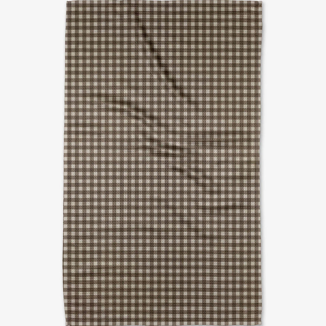 Whidbey Check Tea Towel