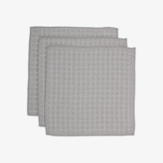 Stone Waffle Washcloth Set