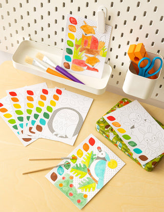 Woodland Paint by Numbers - Olita Gifts & Goods