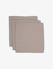 Load image into Gallery viewer, Taupe Waffle Washcloth Set
