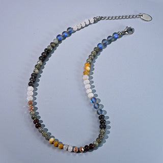 Tropical Earth Stone Necklace - Olita Gifts & Goods