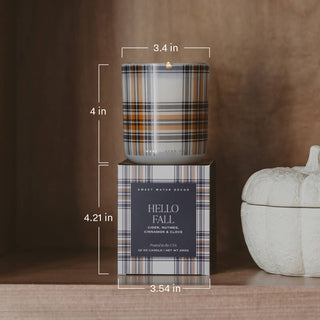 Hello Fall Boxed Soy Candle - Olita Gifts & Goods