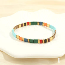 Load image into Gallery viewer, 5MM TILA Beads Beaded Elastic Bracelets - BJ: MIO55654-A
