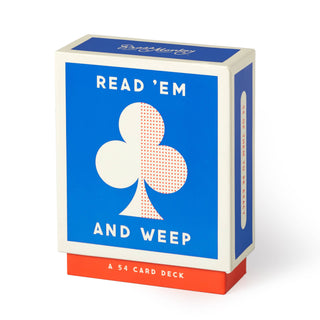 Read Em and Weep Playing Card Set - Olita Gifts & Goods
