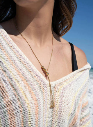 Hazel Necklace 18k plated - Olita Gifts & Goods