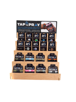 Tap To Pray™ Wristbands - Mountains & Forests: Medium / Blue Mountains & Green Forests - Olita Gifts & Goods