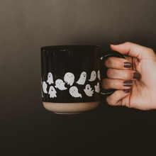 Load image into Gallery viewer, Ghost Pattern Stoneware Mug
